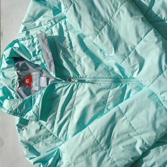 Columbia Jackets & Blazers - 🎉HP for Best in Jackets and Coats Posh Party🎉Columbia Omni-Heat Aqua Jacket XL